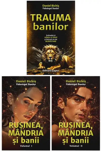 Pachet 3 Volume Psihologie Financiară